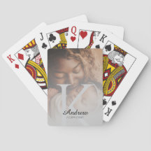 Luxus-Poker-Design mit Foto und persönlicher Note