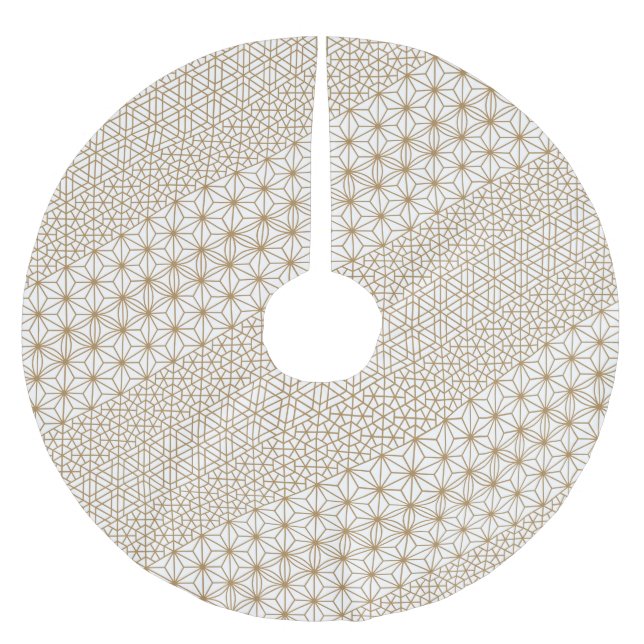 Luxus Polyester Weihnachtsbaumdecke (Vorderseite)