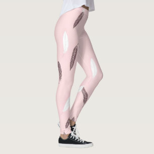 Luxus-Popular-Feather-Boho-Kollektion Leggings