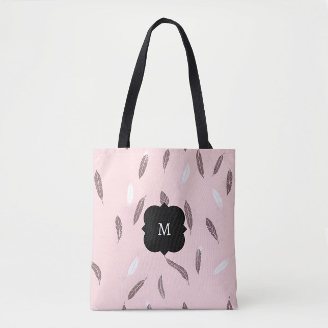 Luxus-Popular-Federn-Boho-Kollektion Tasche (Vorderseite)