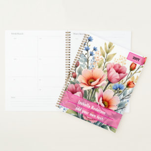 Luxus-Popular-Wildblumen-Schöne-Kollektion Planer