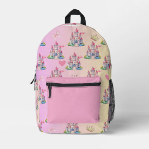 Luxus-Prinzessinnen-Schloss-Kinder-Rucksack-Muster Bedruckter Rucksack
