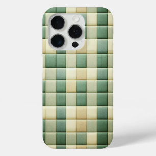 Luxus-Quiltstoff-Musterhülle - Salbeigrün Case-Mate iPhone Hülle