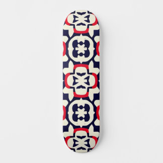 Luxus Red White und Blue Skateboard