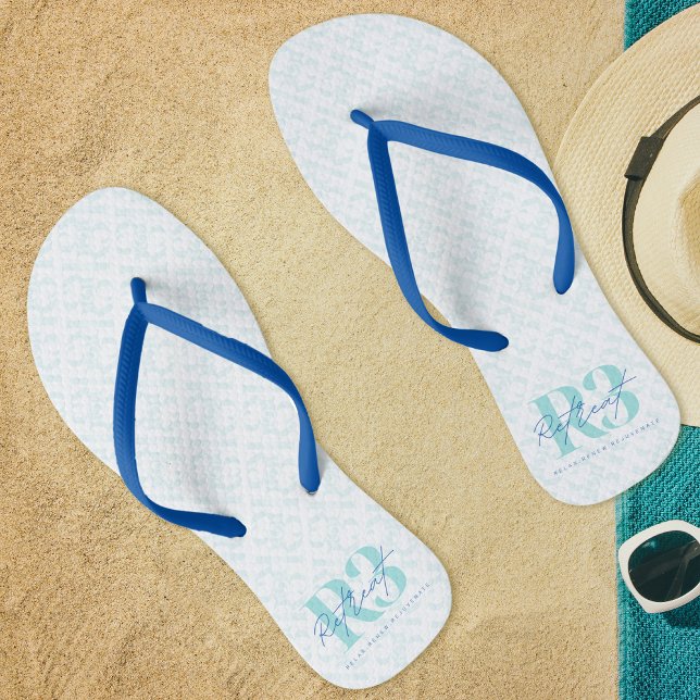 Luxus Retreat Corporate Event Elegante Flip Flops (Von Creator hochgeladen)