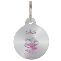 Luxus-Rosa-Silber-Personalisierung