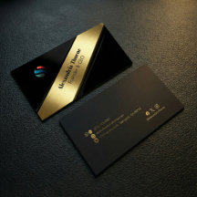 Luxus schwarz-gold diagonal gestreift