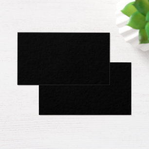 Luxus-Schwarze Eleganz   Premium-Profilkarten