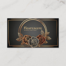 Luxus-Schwarze-und-Gold-Linienkunst-Rosen-Blumenmu