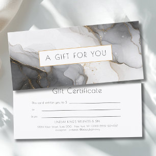 Luxus-Schwarzes-Graues-Gold-Marmor-Geschenkgutsche