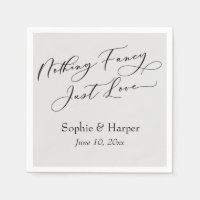 Luxus Script Simple Nothing Extravagant nur Liebe