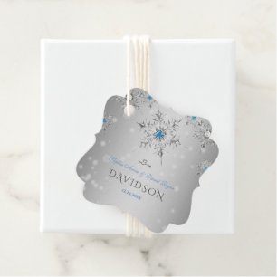 Luxus Snowflakes Kristallkugeln Silberperlen Hochz Geschenkanhänger
