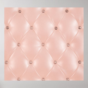Luxus-Sofa: Alte Rose Textur Poster