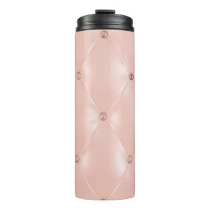Luxus-Sofa: Alte Rose Textur Thermosbecher