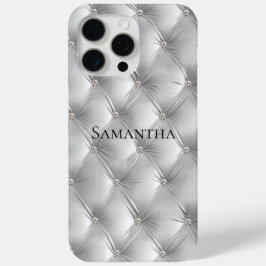 Luxus Soft Grau Imitate Velvet Case-Mate iPhone Hülle