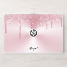 Luxus Sparkle Pink Dripping Glitzer Personalisiert