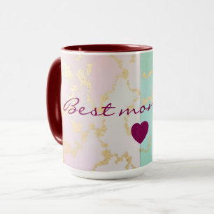 Luxus-Trend-Blush-Pink-Soft-Mint-Gold-Kollektion Tasse