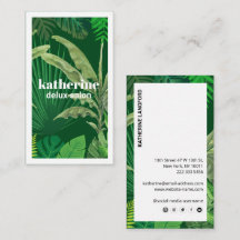 Luxus Tropical Moderne Boutique & Salon Green