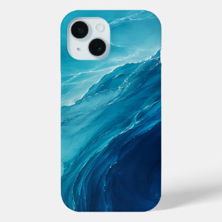 Luxus-Türkises Ozean-Fließen Case-Mate iPhone Hülle