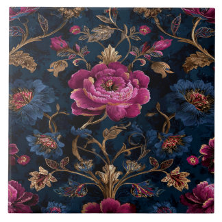 Luxus Vintage Royal Safran Fliese