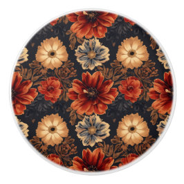 Luxus-Vintage-Royal-Safran Keramikknauf