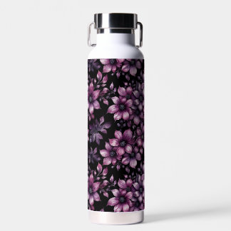 Luxus-Wasserflasche aus Edelstahl mit Pflaumenblüt Trinkflasche