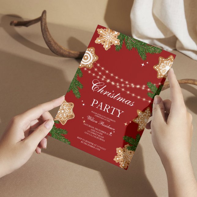 Luxus-Weihnachtseinladung Einladung (Von Creator hochgeladen)