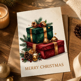 Luxus-Weihnachtsgeschenke Frohe Weihnachten Urlaub