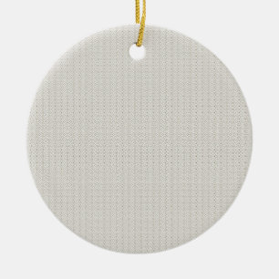 Luxus-Weihnachtsschmuck in neutraler Farbe Keramik Ornament