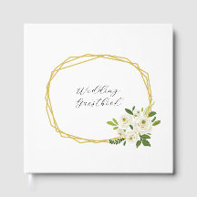 Luxus Weiße Rose Floral Rahmen
