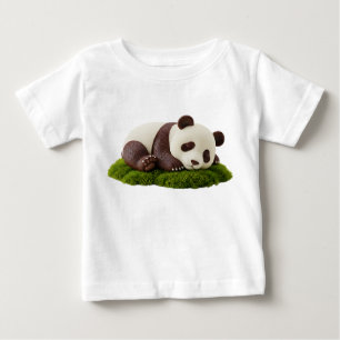 Luxus-Weißschokoladen-Panda-Dessert Baby T-shirt