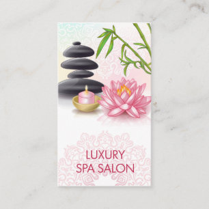 Luxus Wellness-Center Salon Visitenkarte