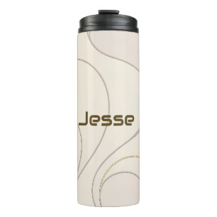 Luxus-Yoga-Moderne Musterkollektion Thermosbecher