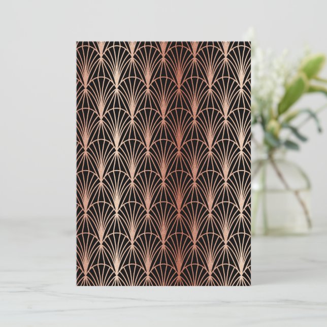 Luxusdekorationen 14 dankeskarte (Stehend Vorderseite)