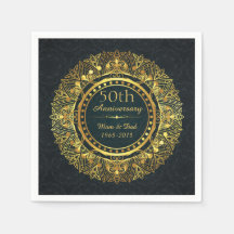 Luxusdesign 50. Hochzeitstag