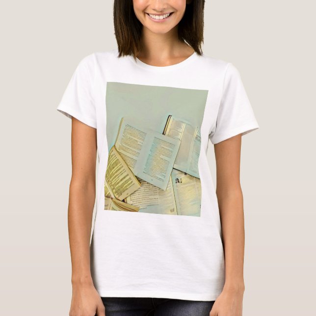 Luxusgeschenke für Buchliebhaber T-Shirt (Vorderseite)