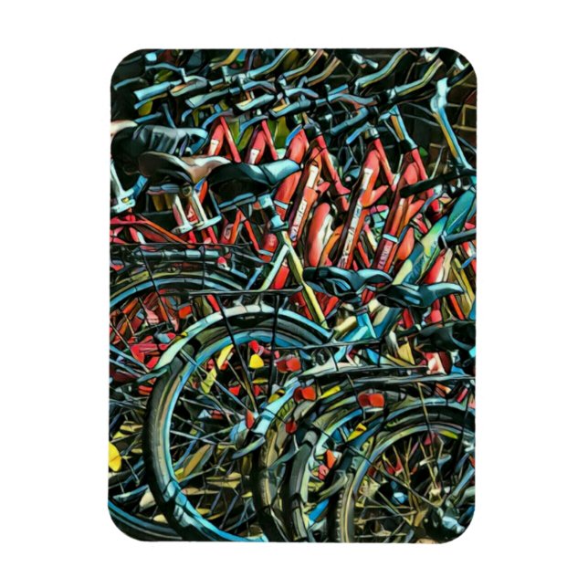 Luxusgeschenke für Radfahrer Magnet (Vertikal)