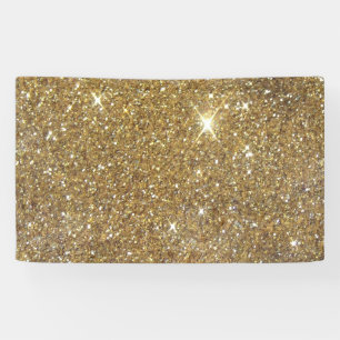 LuxusgoldGlitzer - Druckbild Banner