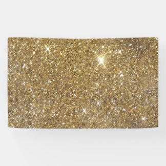 LuxusgoldGlitzer - Druckbild Banner