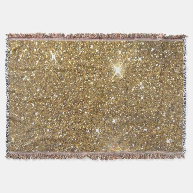 LuxusgoldGlitzer - Druckbild Decke (Vorderseite)