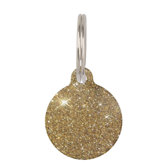 LuxusgoldGlitzer - Druckbild Tiermarke (Vorderseite)