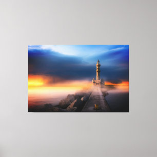 Luxushotel Wall Art Lighthouse Leinwanddruck