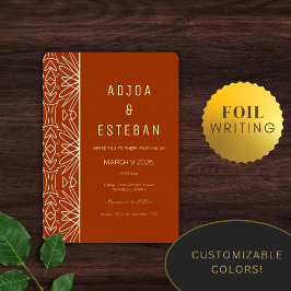 LuxusJungle Folieneinladung