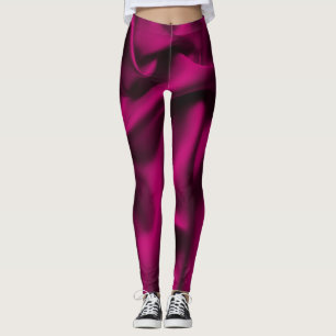 Luxuskleid Abstrakt: Grunge Silk Wave Leggings