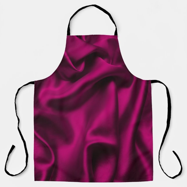 Luxuskleid Abstrakt: Grunge Silk Wave Schürze (Vorderseite)
