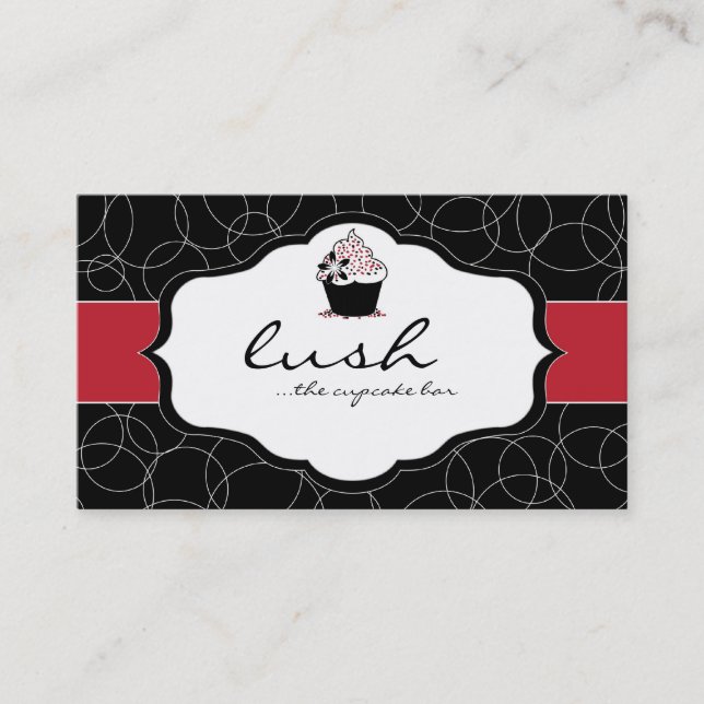 Luxuskuchen-Visitenkarte Visitenkarte (Vorderseite)