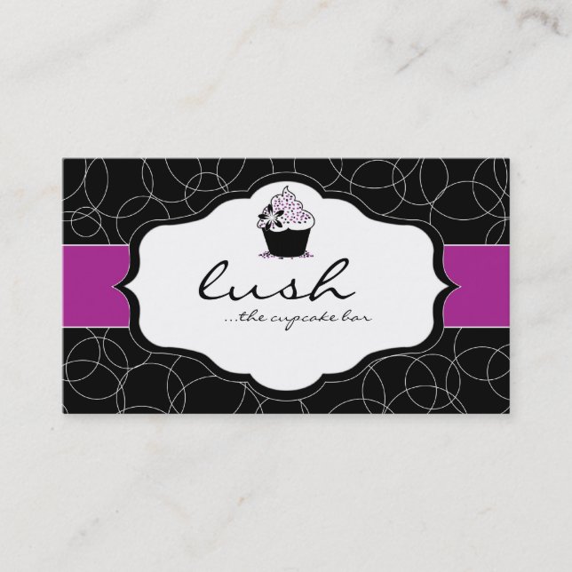 Luxuskuchen-Visitenkarte Visitenkarte (Vorderseite)