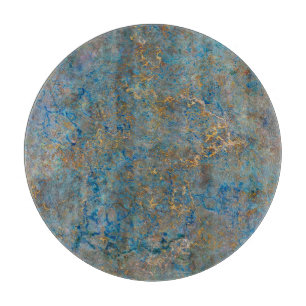 LuxusLapislazuli-Marmor Schneidebrett