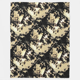 LuxusLeaves Fleecedecke