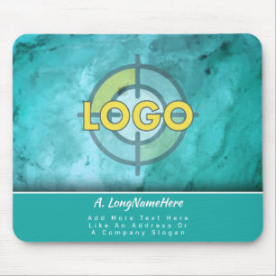 Luxusmarke Türkisblaue Luxus-Executive-Office Mousepad